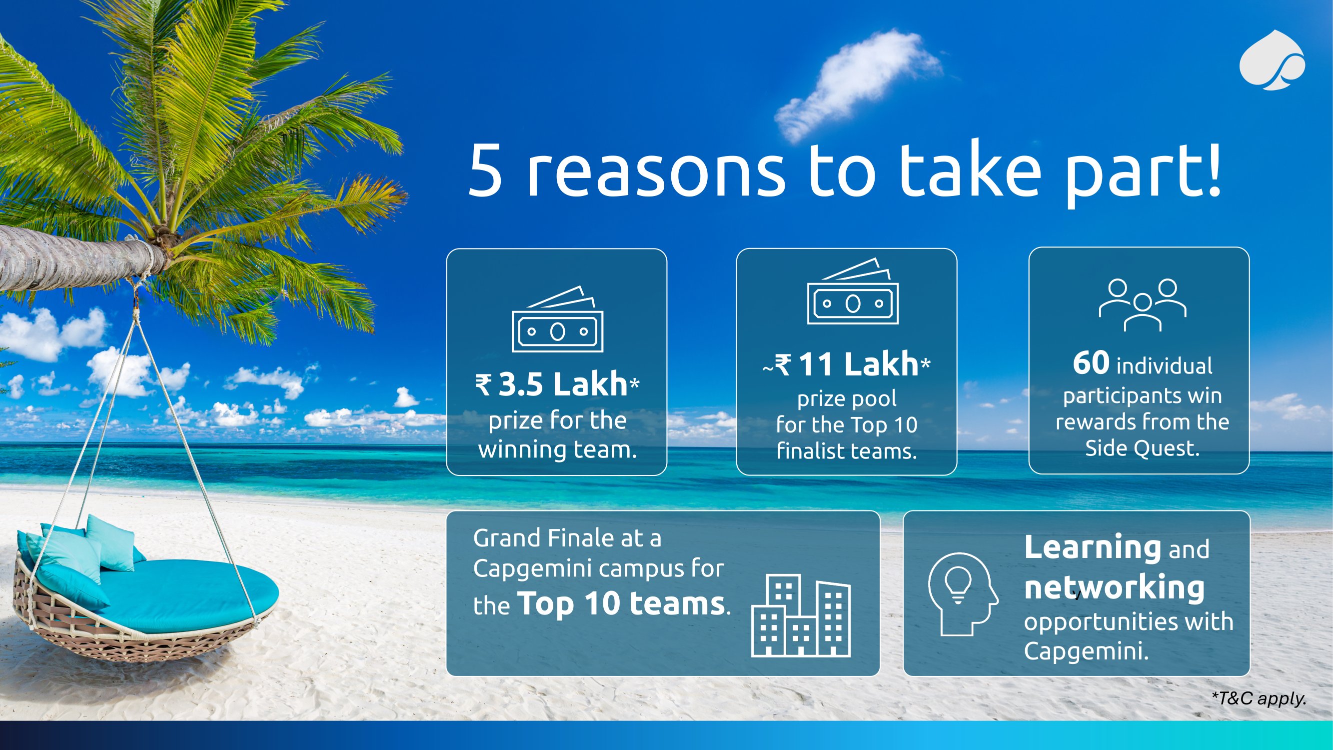 5 reasons to take part